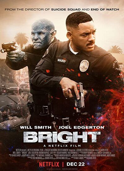   دانلود و تماشای  فیلم Bright 2017 درخشان دوبله فارسی