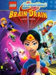   دانلود و تماشای  انیمیشن Lego Super Hero Girls Brain Drain 2017 لگو دختران قهرمان فرار مغزها دوبله فارسی