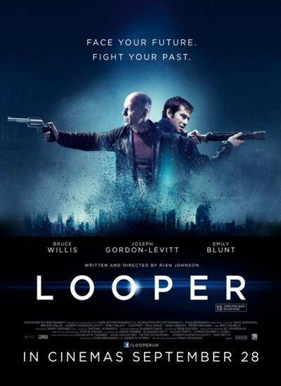  دانلود و تماشای   فیلم Looper 2012 حلقه مرگ دوبله فارسی