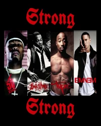  آهنگ سیستمی و خارجی  50 Cent, 2Pac   - Strong (Ft. Eminem   Busta R